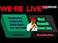 Mazi Nnamdi Kanu Live Broadcast & Lecture Via Radio Biafra & Ipob C.R, Oct 14Th 2020, 7Pm GMT.