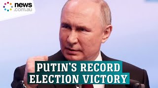 Putin wins by landslide in Russian election