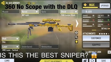 360 No Scope With The DLQ| Short Clip COD Mobile