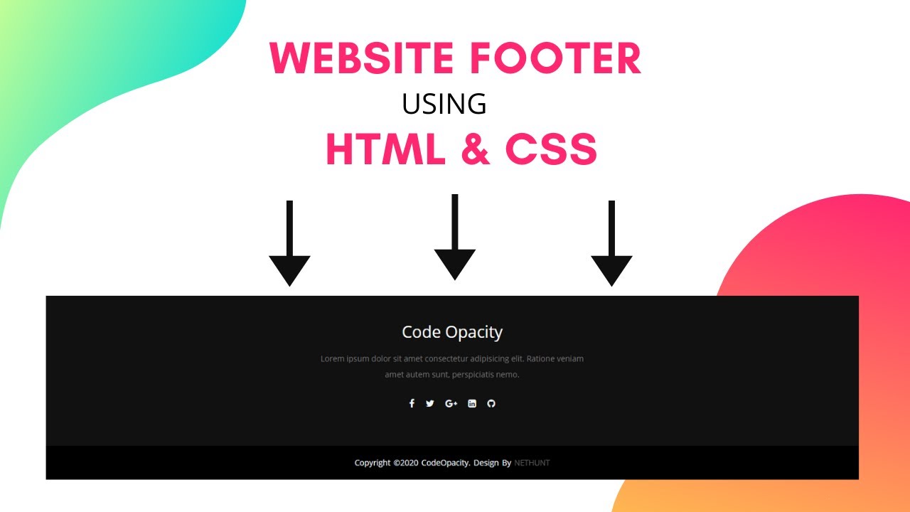 Footer Html Css | website footer design | footer web สวยๆ | เคล็ดลับออนไลน์ที่เป็นประโยชน์สำหรับคุณ