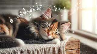 Calming Music for Cats  2 Hour Relaxation Sleeping Music With Cat Purring Sounds