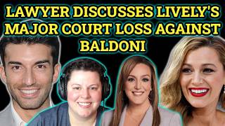Lawyer Discusses Lively's Major Loss Against Baldoni (Ft. Rachel Juarez)
