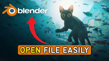 How to Open Blender File 2025?
