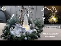 DIY Weihnachtsdeko/ Winterdeko Hirschen im Winterwald I Adventsgesteck/ Adventskranz DekoideenLand