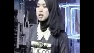 Cewek Hijaber Ini Suaranya Keren Banget Audisi Indonesian Idol 2014 Bandung