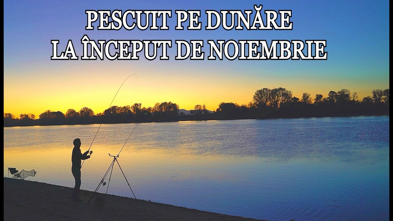 Pescuit SIMPLU SI FRUMOS PE DUNARE - Început de Noiembrie la MREANA, MORUNAS si PLATICA