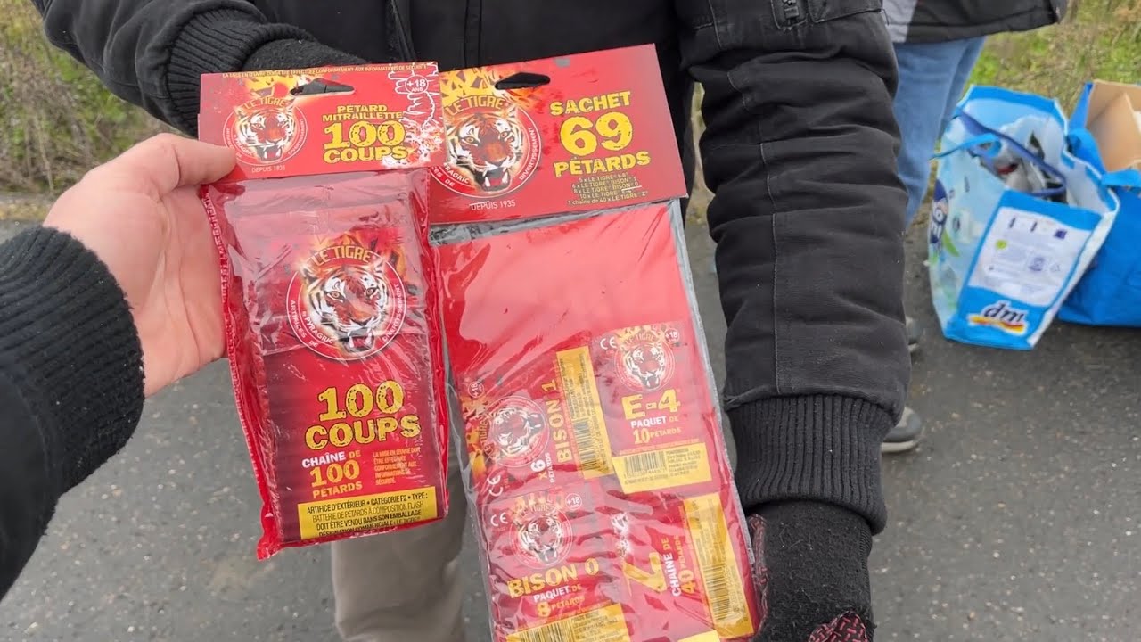 Le Tigre Böller Sets aus Frankreich 🇫🇷 