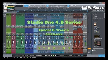 Studio One 4.5 Series Episode 8: Track & Edit Lock