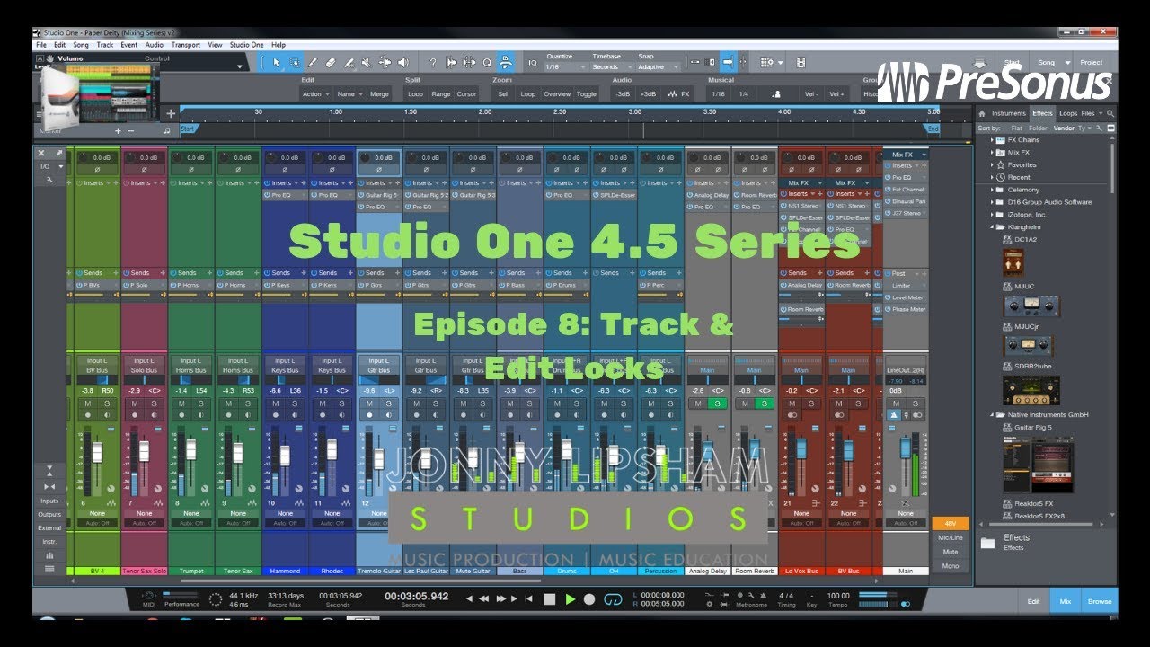 Studio one vs pro tools