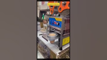 Automatic cup sealing machine / Automatic juice cups packing machine