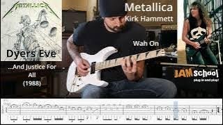 Metallica Dyers Eve Kirk Hammett Guitar Solo with TAB