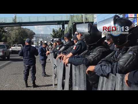 VIDEO Manifestantes acuerdan marcha en lugar de bloqueos