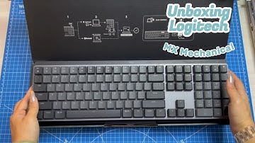 Unboxing the Logitech MX Mechanical 🩵