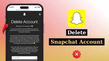 How To Delete Snapchat Account - 2025
