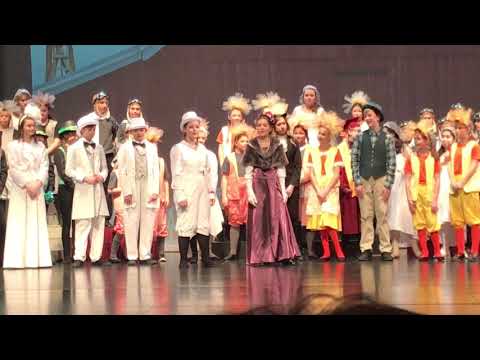 Aliyah closing scene from Honk, Jr., Muskego Lakes Middle School