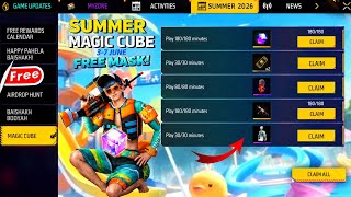 Download lagu Summer Magic Cube   Free Bundle 🤯 Free Mask Event Free Fire | New Free Bundle Events Free Fire 2026