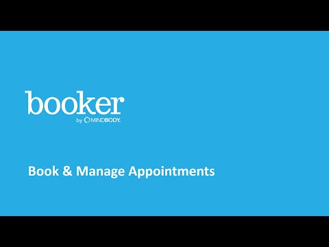 Book & Manage Appointments