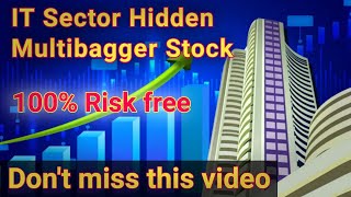 IT sector hidden multibagger stock | Birla soft share details analysis | 100% risk-free IT share ..