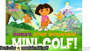 Dora's 🌟 start mountain mini golf #dora the explorer#episode 1 #gaming #learning #Hawaii golf culb screenshot 5