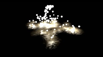 OpenGL Experimentations - Particles as Light sources