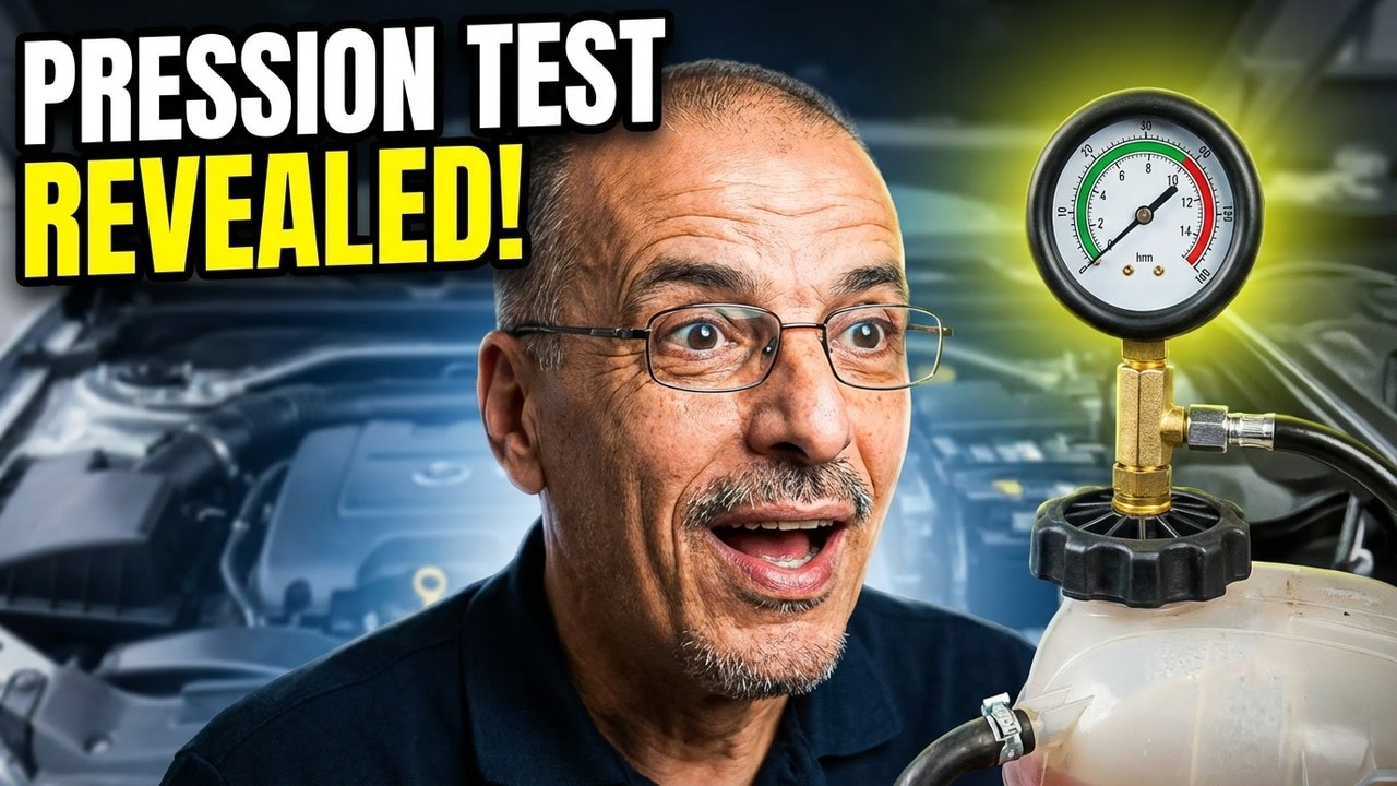 كيف تفحص او تبحث على المشكل من جوان كولاس او من مكان اخر -  Pression dans Circuit De Refroidissement