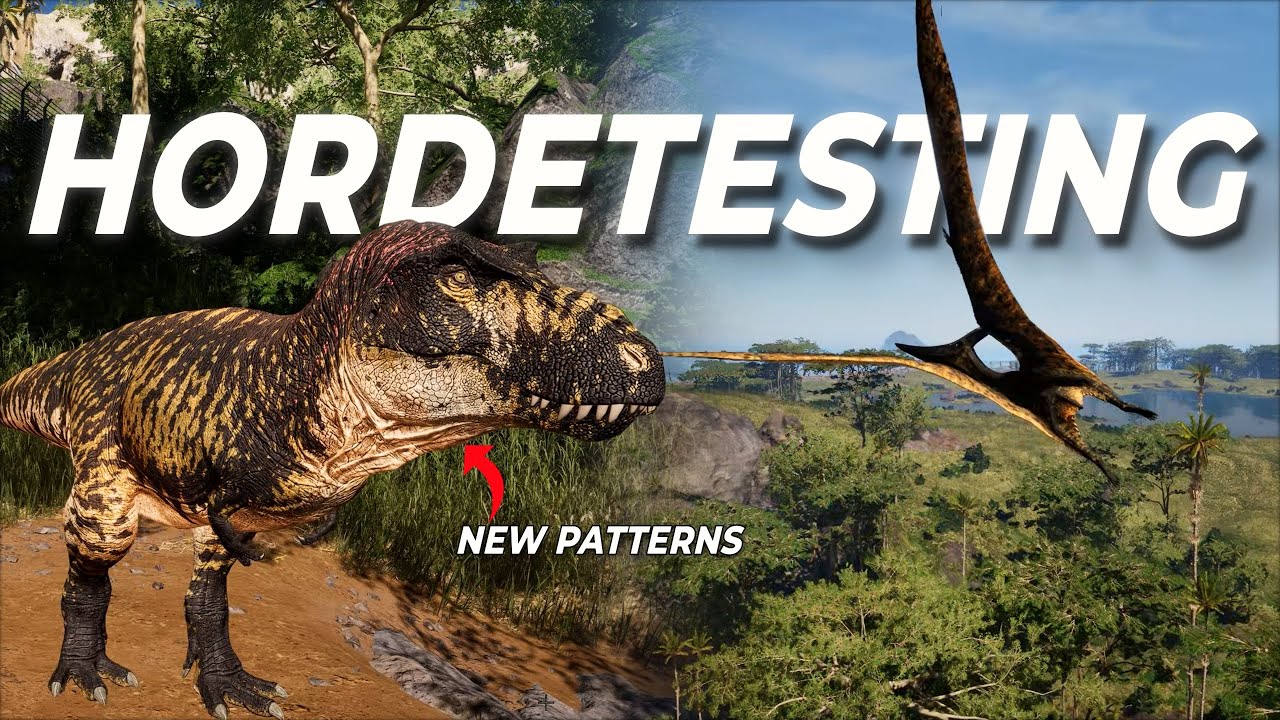 NEW Rex Skin Patterns, Ptera Flight Model and more - The Isle Evrima ...