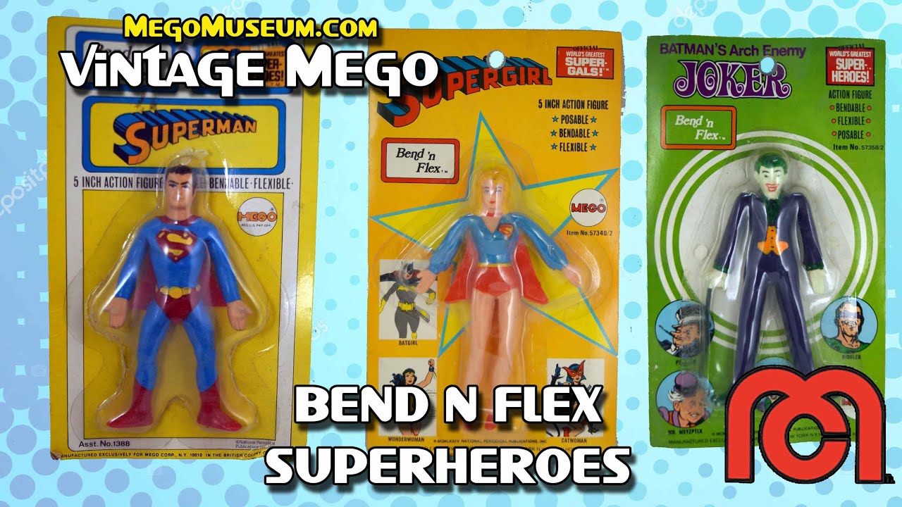 mego superheroes