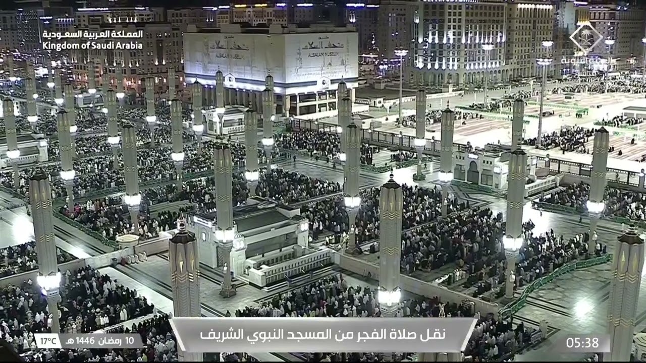 صلاة الفجر للشيخ عبدالباري الثبيتي 10 رمضان 1446هـ