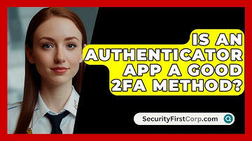 Is An Authenticator App A Good 2FA Method? - SecurityFirstCorp.com