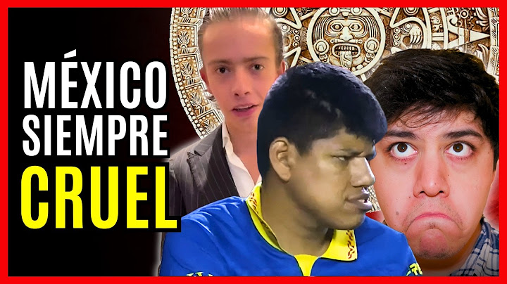 ¿Por qué en MÉXICO la CRUELDAD es NORMAL?