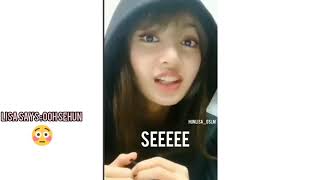 [HunLisa] Sehun & Lisa Moment,Teori,& Prediksi