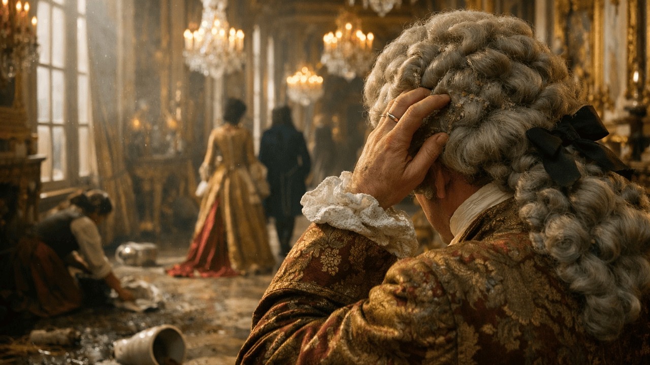 Perücken voller Läuse und Urin in den Korridoren — Die abstoßende Realität von Versailles 1682