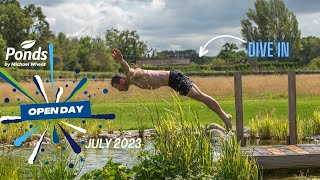 Natural Swimming Pool - Ponds by Michael Wheat - Open Day - July 2023