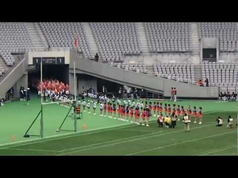 アメリカンフットボール東日本代表校決定戦2012 法政大学入場