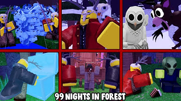 99 Nights in the Forest - All Story Cutscenes & Extra Cutscenes | Roblox