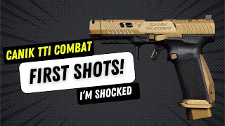 Canik TTI Combat - First shots!