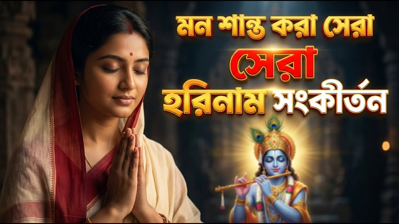 গভীর শান্তির হরিনাম সংকীর্তন 🌸 Hare Krishna Sankirtan for Inner Peace 