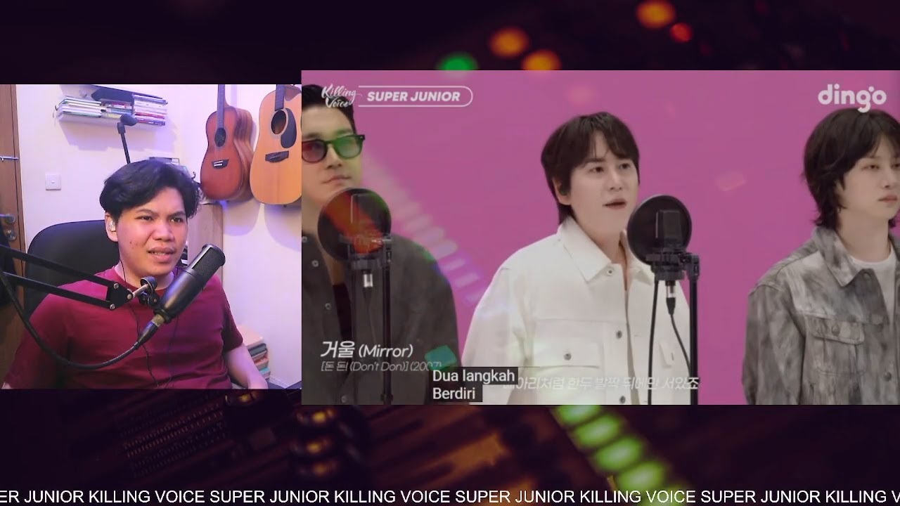 SUPER JUNIOR KILLING VOICE | SARJANA MUSIK REACTION