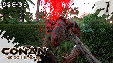 CONAN EXILES - Getting Started! - EP01 (Gameplay)