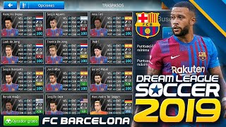 Plantilla Del FC Barcelona 2021-2022 Para Dream League Soccer 2019/DLS 19 -  YouTube