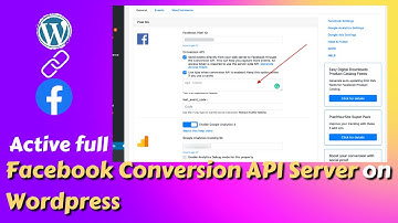 Active full Facebook Conversion API Server on Wordpress | Facebook Ads Complete Course