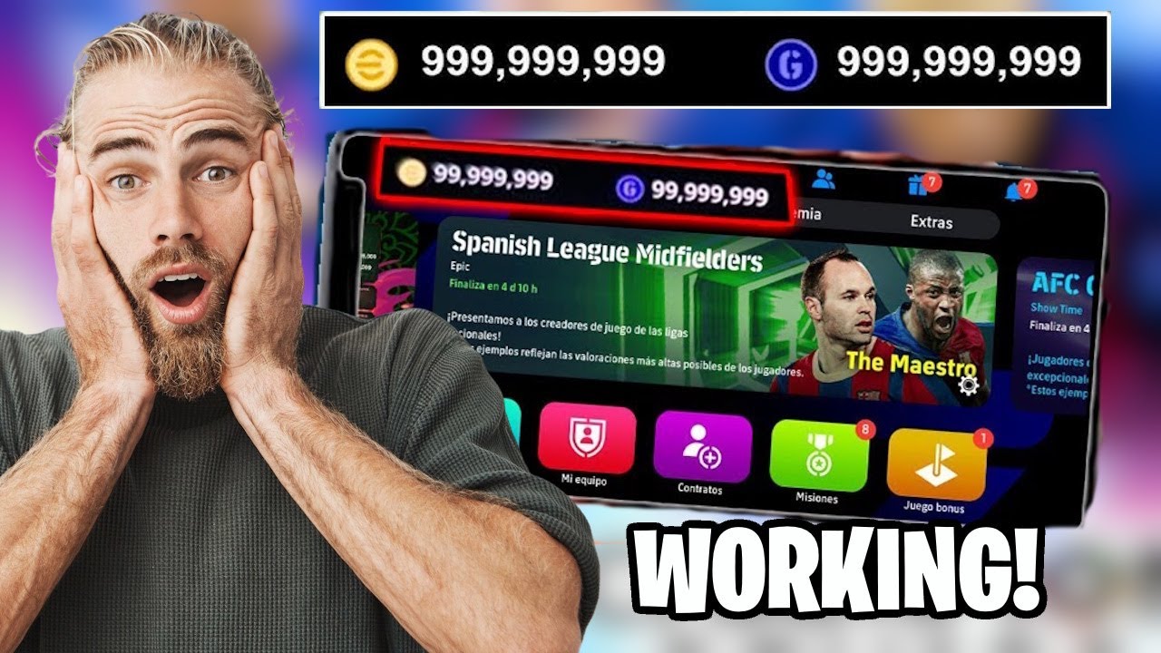 eFootball Hack/Mod Apk - How To Get Unlimited Coins & GP in eFootball 2026 (iOS, Android) *WORKING*