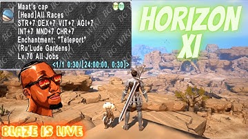 ROAD TO MAATS CAP on HORIZON XI