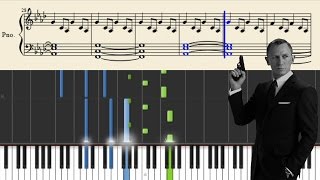 Video thumbnail of "Sam Smith - Writing's On The Wall (Bond - Spectre) - Piano Tutorial + Sheets"