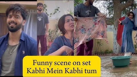 Kabhi Main Kabhi tum episode 13 | Fahad Mustafa | Hania Amir | behind the scene | ARY digital drama