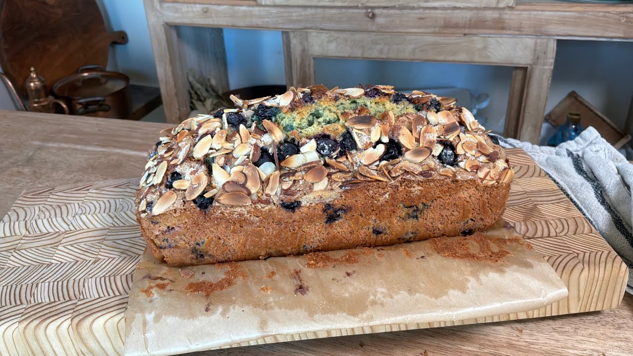 Рецепт чернично-апельсинового пирога