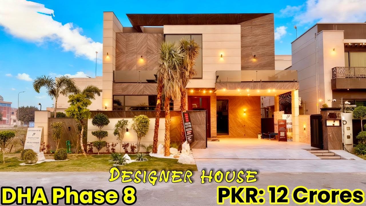 1 Kanal Designer House for Sale | DHA Phase 8 Sector S | 5 Bed | Near Park & Mosque