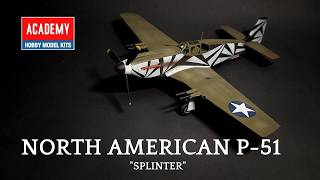 Academy (Accurate Miniatures) 1/48 P-51 "Splinter" - BUILD VIDEO