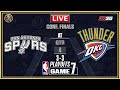 NBA LIVE San Antonio SPURS Vs Oklahoma City THUNDER Playoffs Game 7 MAY 2026 NBA 2K26 