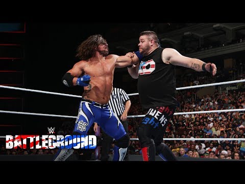 Kevin Owens brings the fight to AJ Styles in a bid for his U.S. Title: WWE Battleground 2017